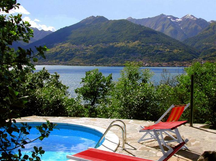 Villa Erica Con Piscina Privata Sul Lago Di Como Colico Ngoại thất bức ảnh